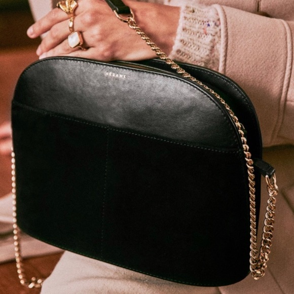 Sezane Handbags - Victor bi-Material purse NWT